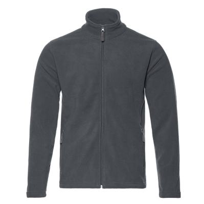 Толстовка унисекс STAN на молнии микрофлис 200, 21 (Тёмно-серый)