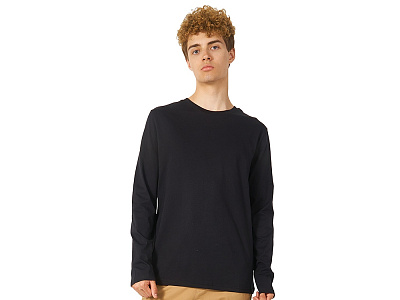 Лонгслив Porto мужской (Чёрный)