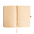 Бизнес-блокнот TERRI, A5, бежевый, твердая обложка, рециклированная бумага, в линейку - Фото 5