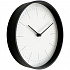 Часы настенные Lacky, белые с черным - Фото 3