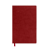 Бизнес-блокнот ALFI, A5, красный, мягкая обложка, в линейку - Фото 2