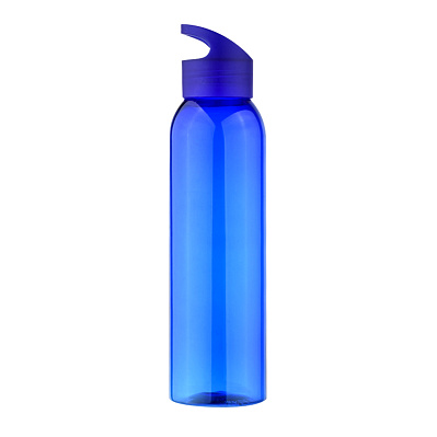 Бутылка пластиковая для воды Sportes, синяя (Синий)