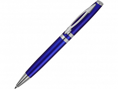 Ручка пластиковая шариковая Невада (Синий металлик)