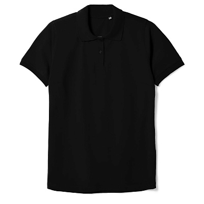 Рубашка поло женская Virma Stretch Lady, белая (Чёрный)