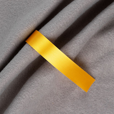 Лента сатиновая Satin 20 XXL, желтая, 230 см (Желтый)