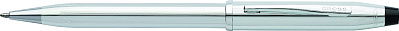 Шариковая ручка Cross Century II. Цвет - серебристый. (Серебристый)