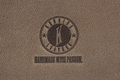 Сумка KLONDIKE «Brad», винтажная кожа в коричневом цвете, 25 х 28 х 7 см