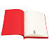 Ежедневник A5 недатированный Dante в мягком переплёте софт-тач, красный - Фото 2