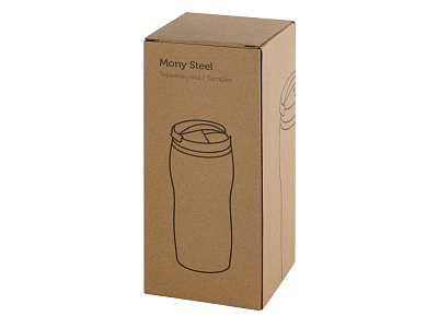 Термокружка Mony Steel soft-touch