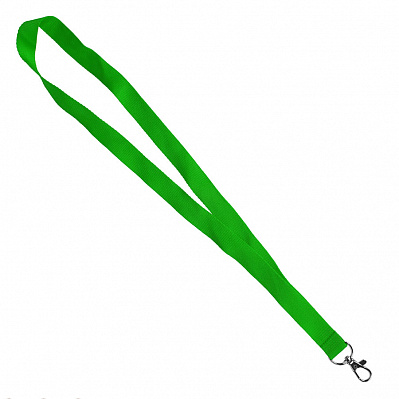 Ланъярд NECK , полиэстер, 2х50 см (Зеленый)