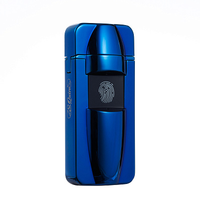 Зажигалка S.Quire USB, сенсорная, синяя, глянцевая (Синий)