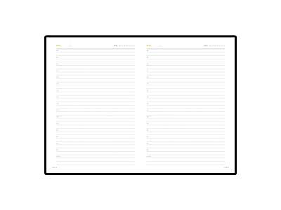 Ежедневник недатированный А5 Polo