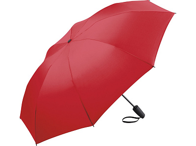 Зонт складной Contrary полуавтомат (Красный)