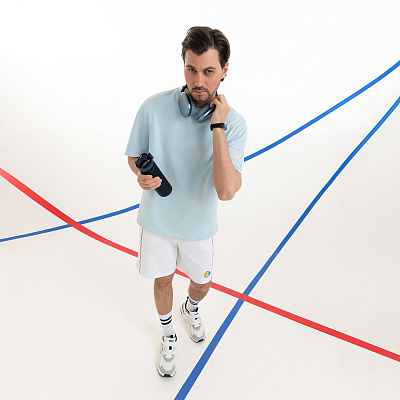 Футболка унисекс RUST NEO, 100% хлопок, 240 гр., голубой