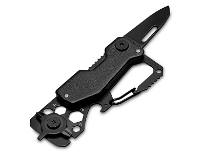 Мультитул с карабином 13-в-1 Блэкер (Чёрный)