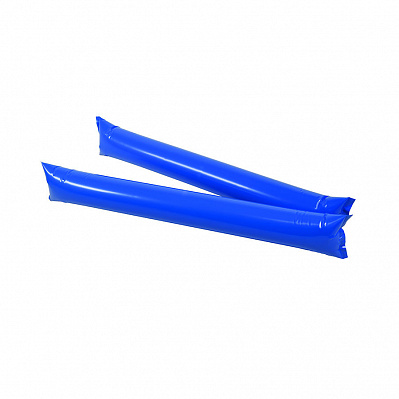 Палки-стучалки STICK   "Оле-Оле", полиэтилен, 60 *10 см  (Синий)