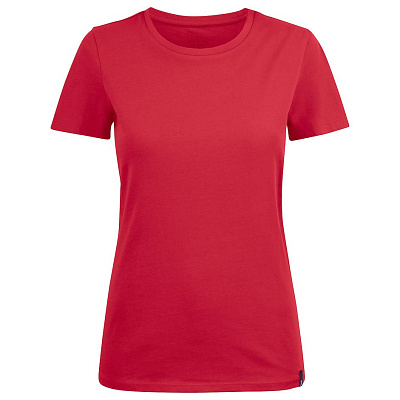 Футболка женская Ladies American U, красная (Красный)