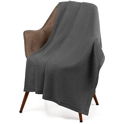 Плед Ornato  (дымчатый) (Серый)