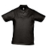 Рубашка поло мужская Prescott Men 170, черная - Фото 1