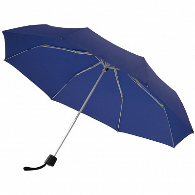 Зонт складной Fiber Alu Light  (Темно-синий)