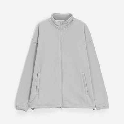 Куртка флисовая унисекс Nebo, светло-серая (Серый)