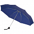 Зонт складной Fiber Alu Light, темно-синий - Фото 1