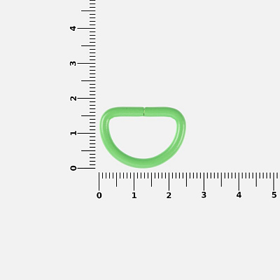 Полукольцо Semiring, М, зеленый неон