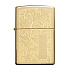 Зажигалка ZIPPO Venetian® с покрытием High Polish Brass, латунь/сталь, золотистая, 38x13x57 мм - Фото 1