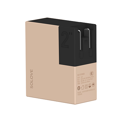 ПЗУ-сетевое ЗУ Solove W2, красный