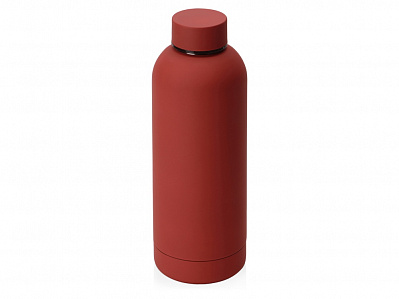 Вакуумная термобутылка с медной изоляцией  Cask, soft-touch, 500 мл (Красный)