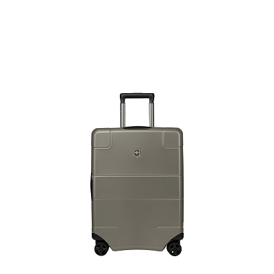 Чемодан VICTORINOX Lexicon, серый, 100% поликарбонат, 40x20x55 см, 34 л