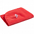 Надувная подушка под шею в чехле Sleep, красная - Фото 2