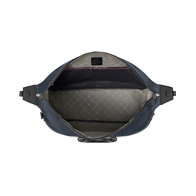 Дорожная сумка VICTORINOX Architecture Urban2 Weekender, синий, полиэстер/кожа, 24x56x30 см, 45 л