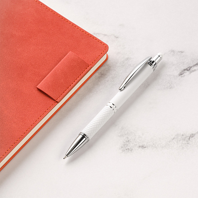 Шариковая ручка Альт (Alt), белая