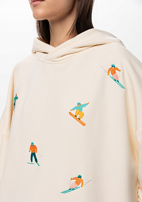 Худи унисекс STAN оверсайз футер без начёса 350, 66