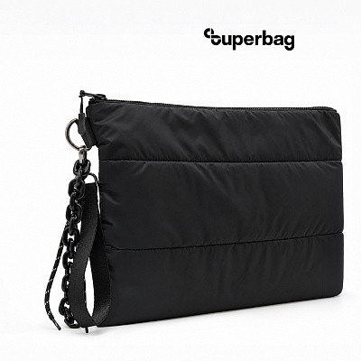 Набор Superbag Black note: чехол для ноутбука с обвесом (черный) (Чёрный)