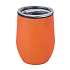 Термокружка Top, оранжевый полуматовый - Фото 1