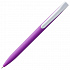 Ручка шариковая Pin Soft Touch, фиолетовая - Фото 2