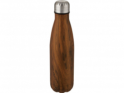 Бутылка Cove с вакуумной изоляцией и деревянным принтом (Дерево)