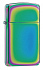 Зажигалка ZIPPO Slim® с покрытием Spectrum™, латунь/сталь, разноцветная, глянцевая, 29x10x60 мм - Фото 1
