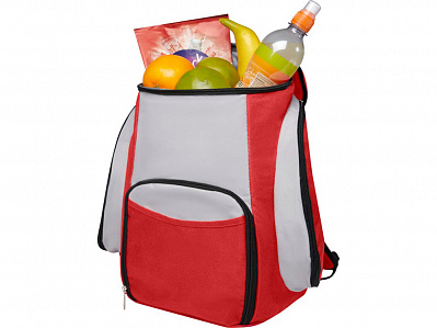 Рюкзак-холодильник Brisbane (Серый/красный)