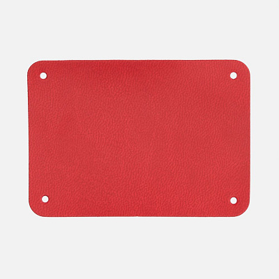 Лейбл Eta Latte, XL  (Красный)