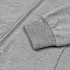 Толстовка на молнии с капюшоном Siverga Heavy 2.0, серый меланж - Фото 4