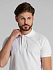 Рубашка поло мужская Virma Premium, белая - Фото 8
