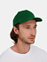 Бейсболка Long Beach, темно-зеленая - Фото 7