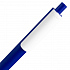 Ручка шариковая Pigra P03 Mat, темно-синяя с белым - Фото 4
