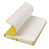 Бизнес-блокнот А5  "Provence", желтый , мягкая обложка, в клетку - Фото 4