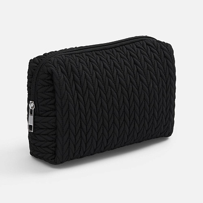 Косметичка дорожная Figgere, черная (Чёрный)