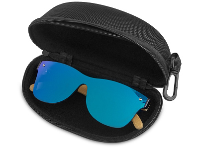 Очки солнцезащитные из бамбука с зеркальными линзами Rockwood Motion