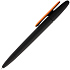 Ручка шариковая Prodir DS5 TRR-P Soft Touch, черная с оранжевым - Фото 2